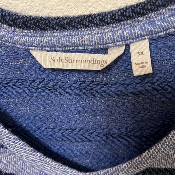 Soft Surroundings womens plus size top - Picture 3 of 9